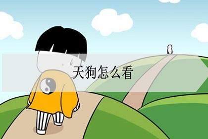 八字有天狗是什么意思